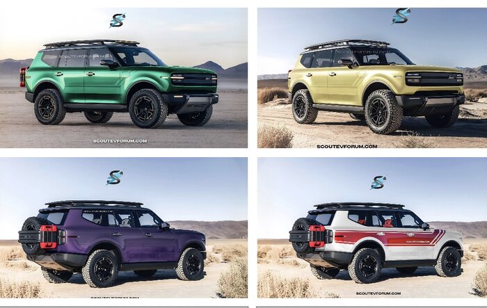 Scout Traveler ghost rallye stripes colors previews